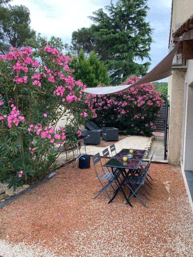 Villa Au Coeur De La Pinede De 1 A 4 Personnes Langlade Exterior foto